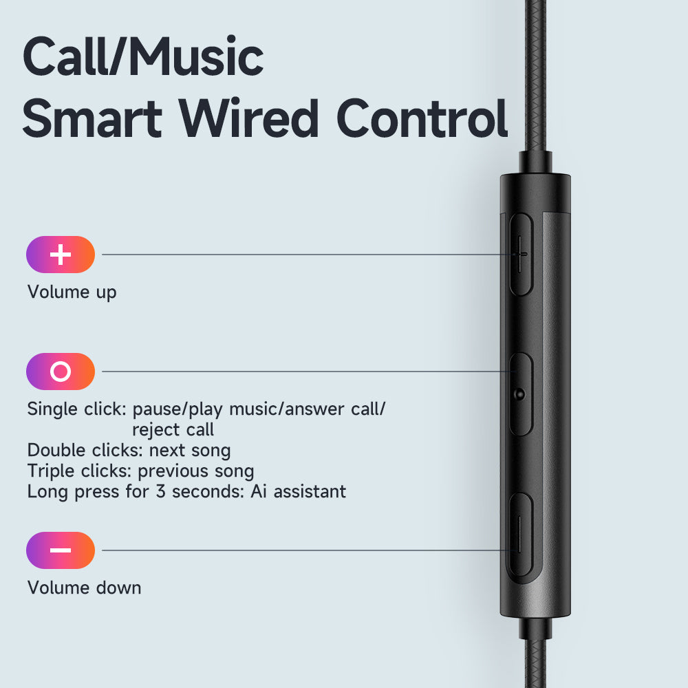 MCDODO HP-3480 MDD HiFi Stereo Sound Wired Earphone Lightning Headphone with Microphone Volume Control - Black MCDODO HP-3480 MDD HiFi Stereo Sound Wired Earphone Lightning Headphone with Microphone Volume Control - Black